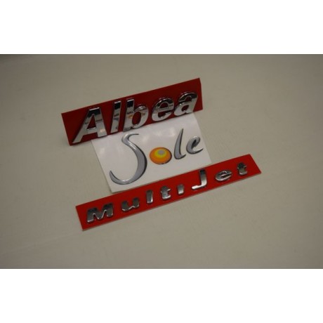 Bagaj Kapağı Albea Sole ve Multijet Yazısı